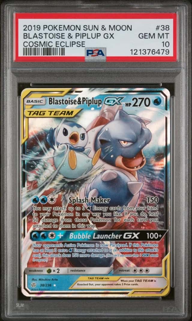Blastoise & Piplup GX