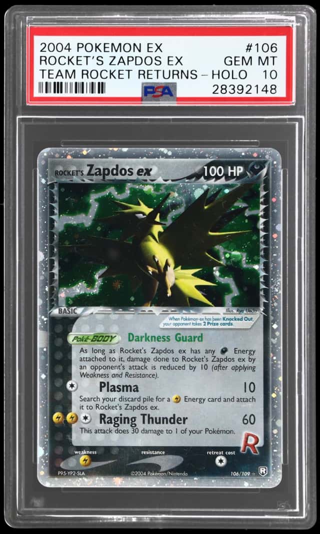 Rocket's Zapdos EX