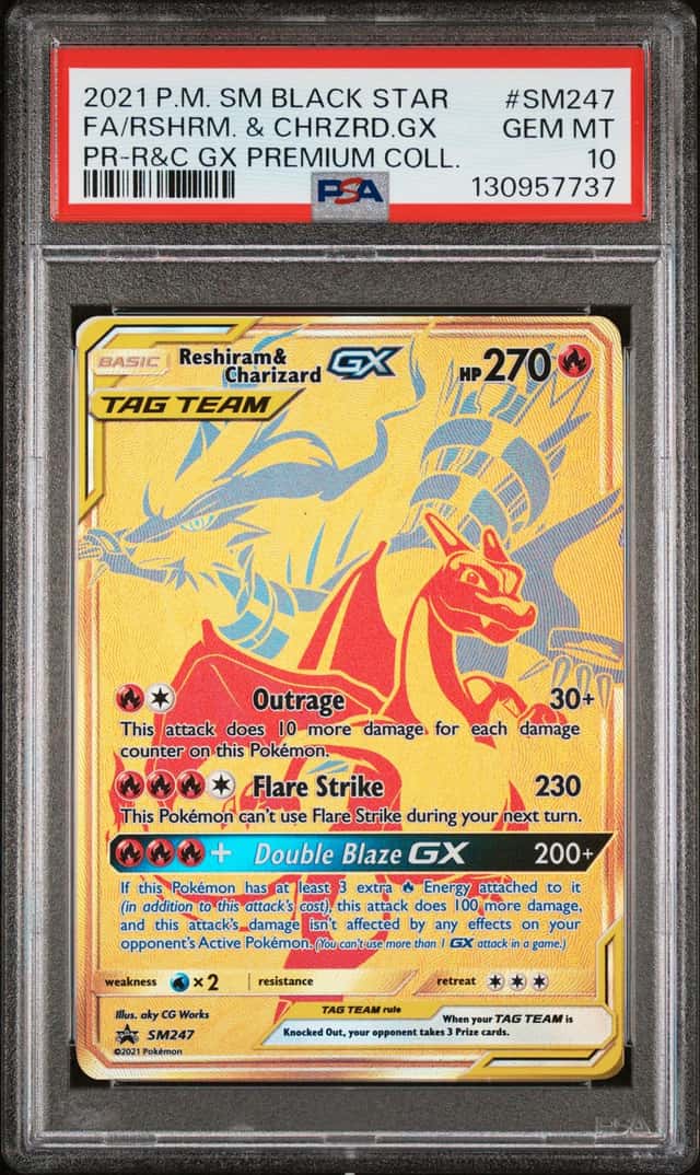 Reshiram & Charizard GX