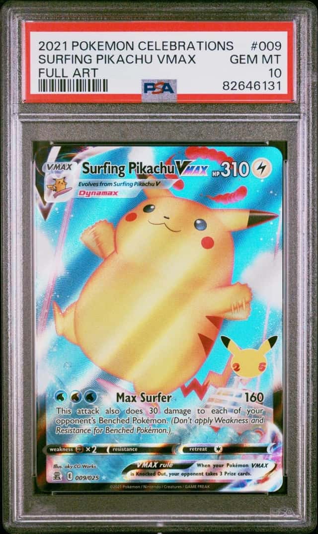 Surfing Pikachu VMAX