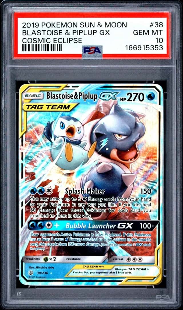 Blastoise & Piplup GX