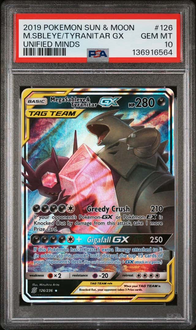 Mega Sableye & Tyranitar GX