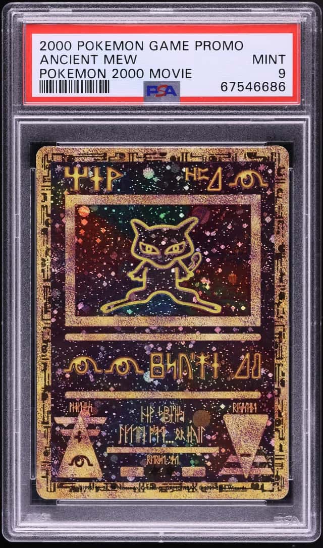 2000 Pokemon Movie Promo Ancient Mew PSA 9 MINT