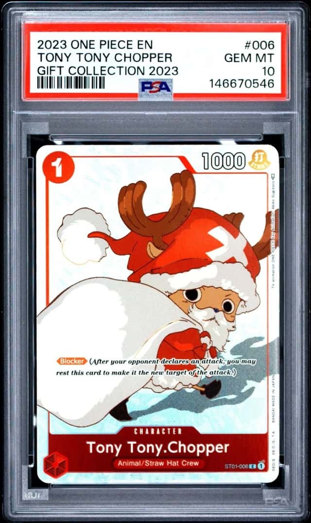 ONE PIECE TONY TONY CHOPPER 2023 GIFT COL 2023 #006 PSA 10
