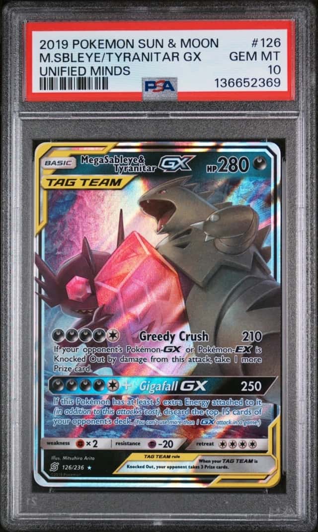 Mega Sableye & Tyranitar GX