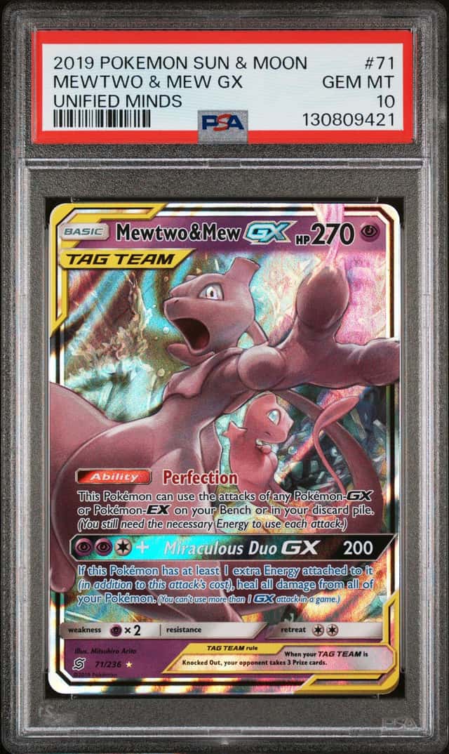 Mewtwo & Mew GX