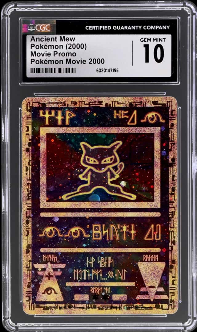 2000 Pokemon Movie Promo Ancient Mew