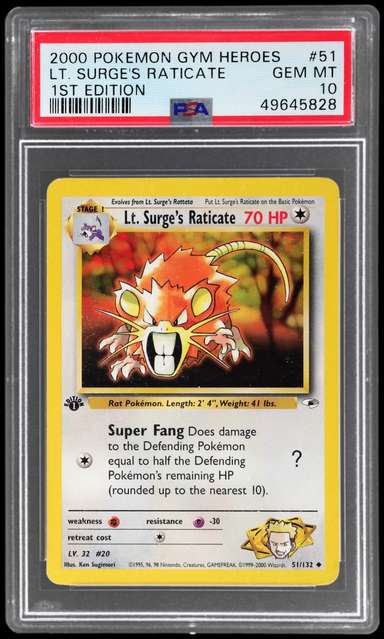 Lt. Surge's Raticate