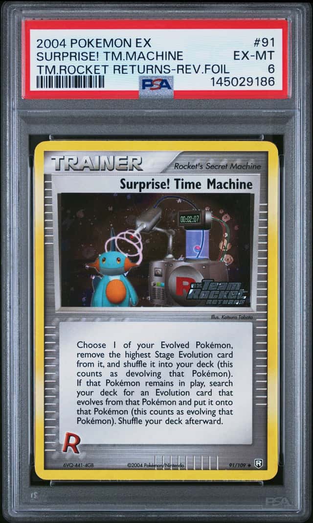 Surprise! Time Machine