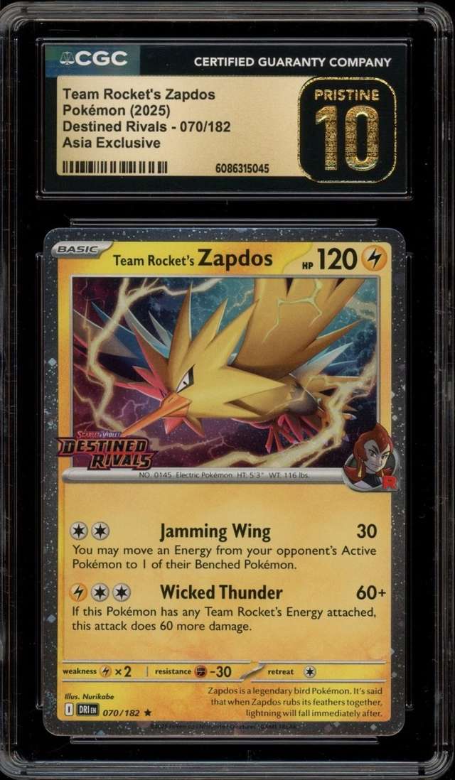 TEAM ROCKET'S ZAPDOS