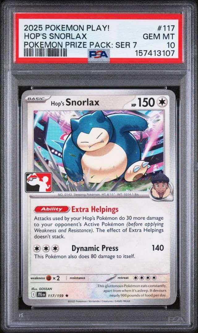 Hop's Snorlax