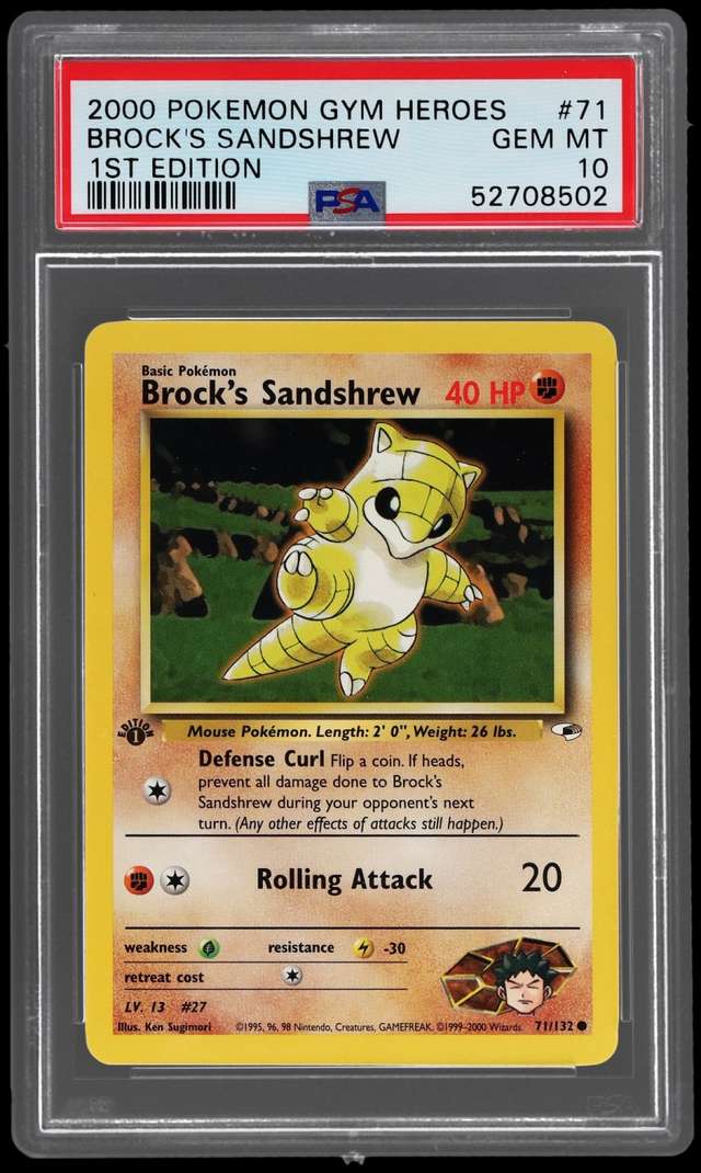Brock's Sandshrew
