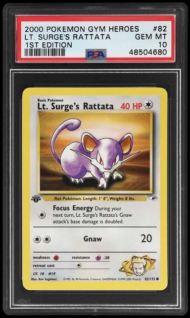 Lt. Surge's Rattata