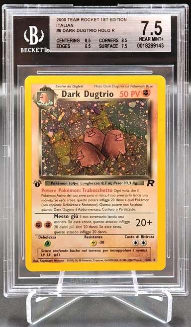 Dark Dugtrio HOLO R