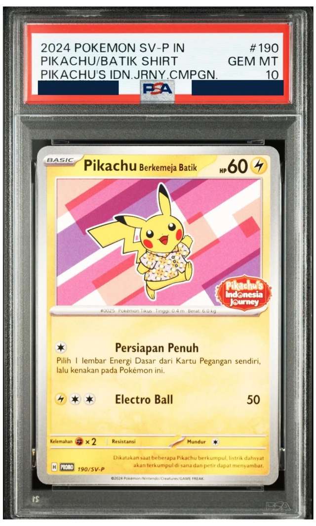 PIKACHU/BATIK SHIRT
