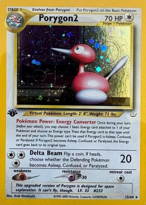 Double Holo · Error · Holo · 1st Edition