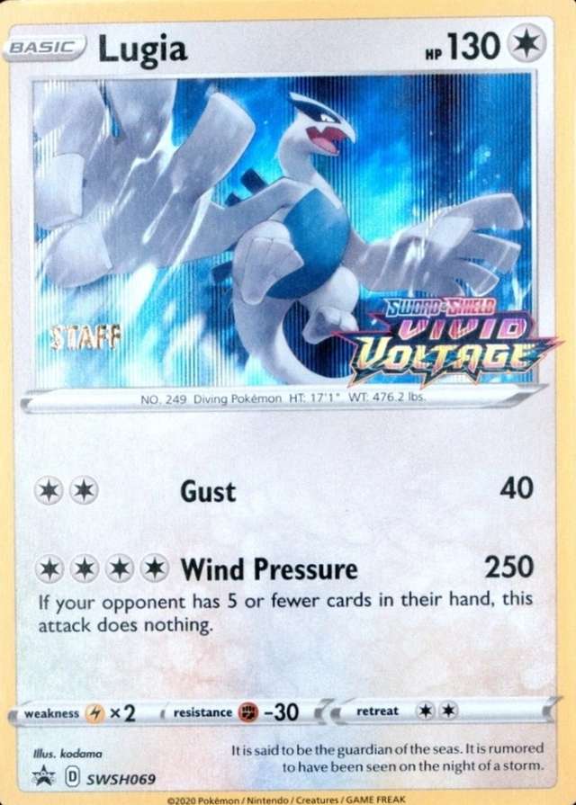 Holo · Prerelease · Staff