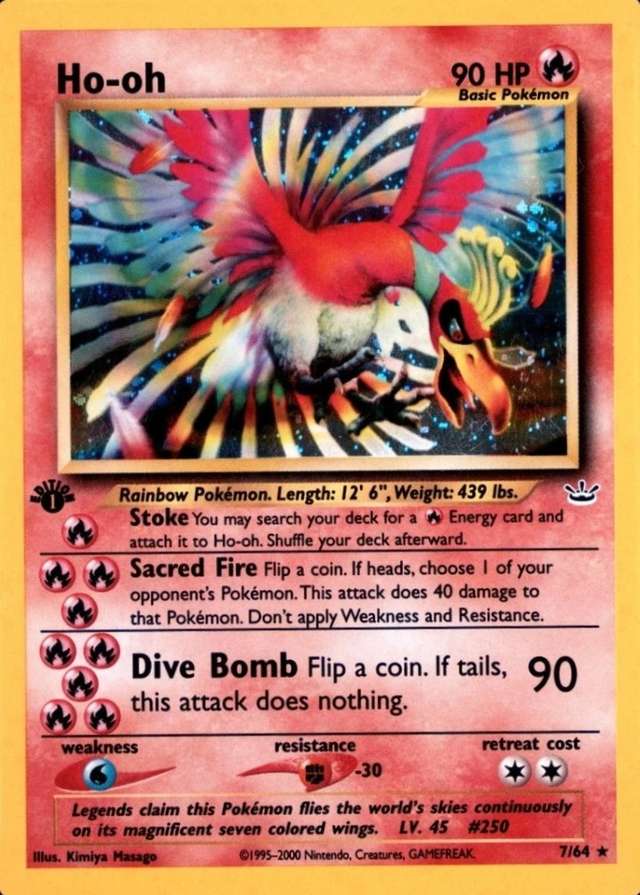 Double Holo · Error · Holo · 1st Edition