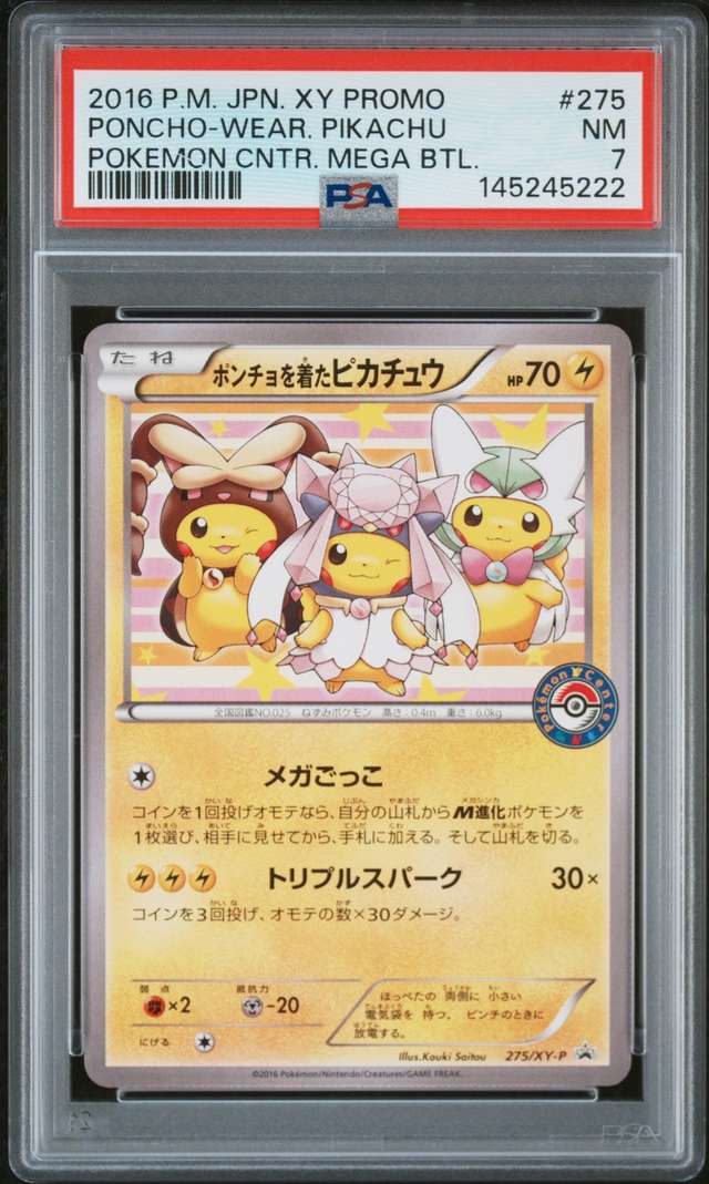 Poncho-Wear Pikachu