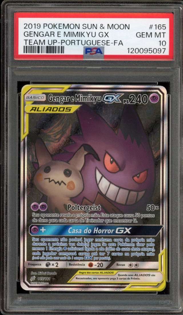 GENGAR E MIMIKYU GX