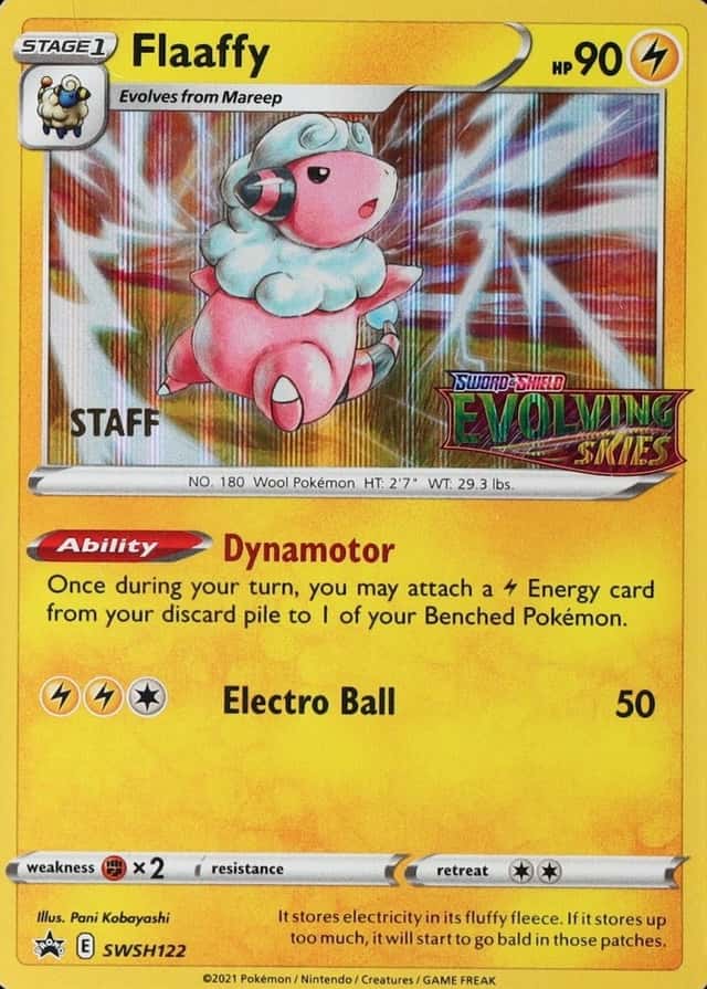 Holo · Prerelease · Evolving Skies Staff