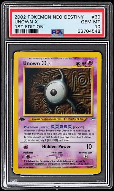 Unown X
