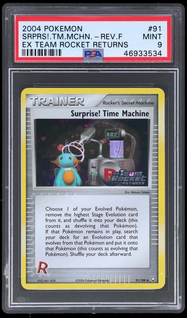 Surprise! Time Machine