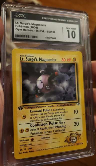 Lt. Surge's Magnemite