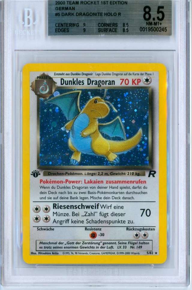 Dark Dragonite HOLO R