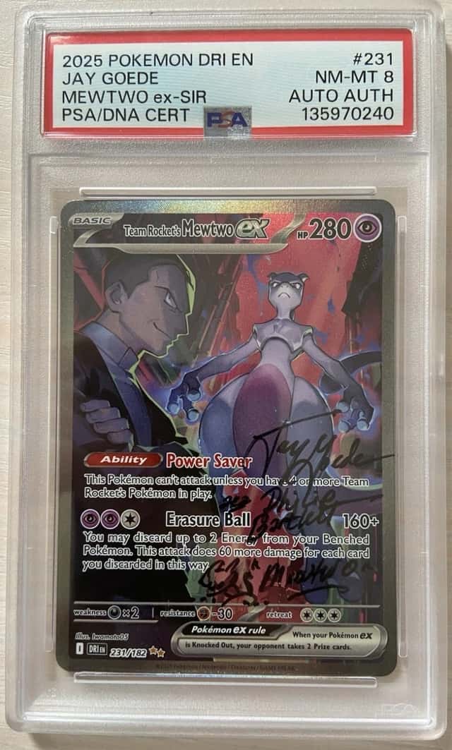 ROCKET'S MEWTWO ex