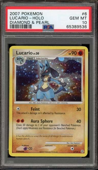Lucario-Rev Foil-D&P