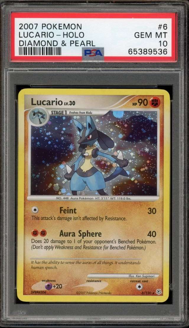 Lucario-Rev Foil-D&P