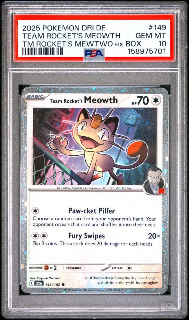 TEAM ROCKET'S MEOWTH
