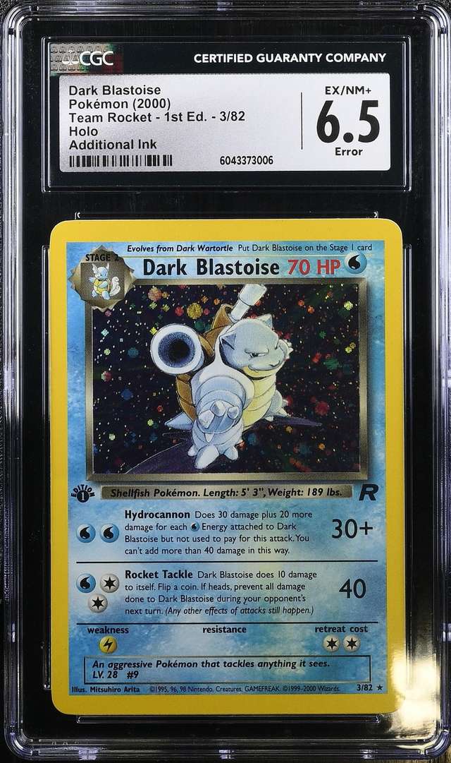 DARK BLASTOISE