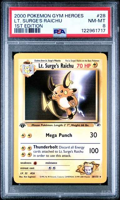Lt. Surge's Raichu