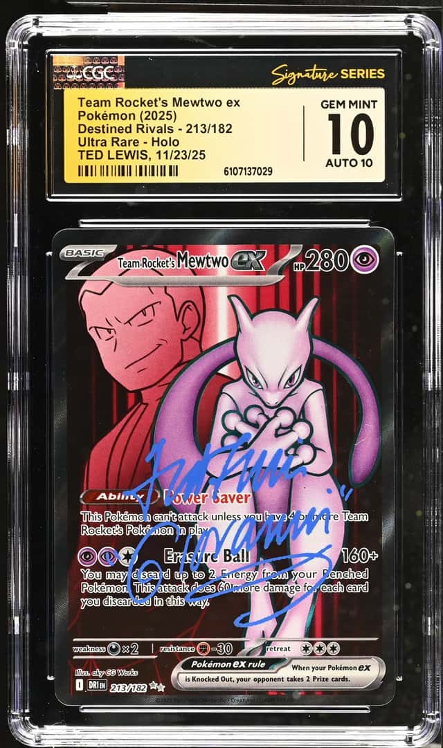 ROCKET'S MEWTWO ex