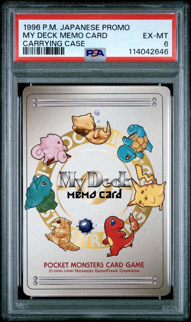 MY DECK MEMO CARD