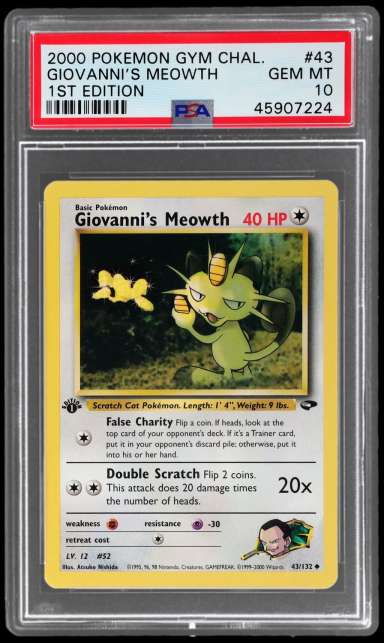 Giovanni's Meowth