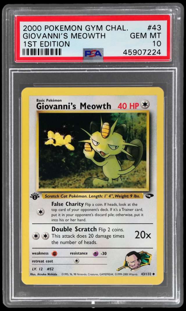 Giovanni's Meowth