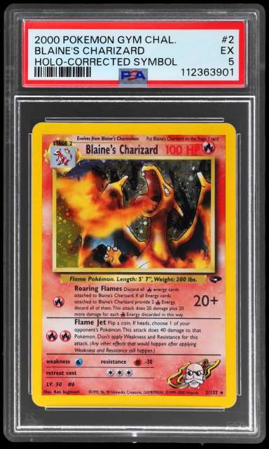 BLAINE'S CHARIZARD