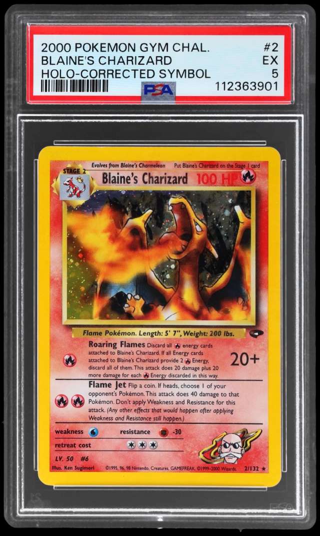 BLAINE'S CHARIZARD