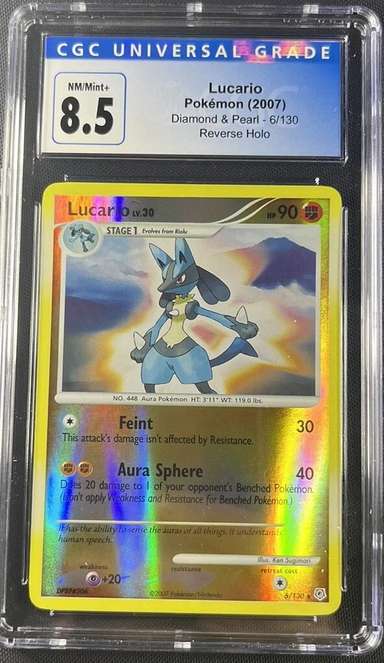 Lucario-Rev Foil-D&P