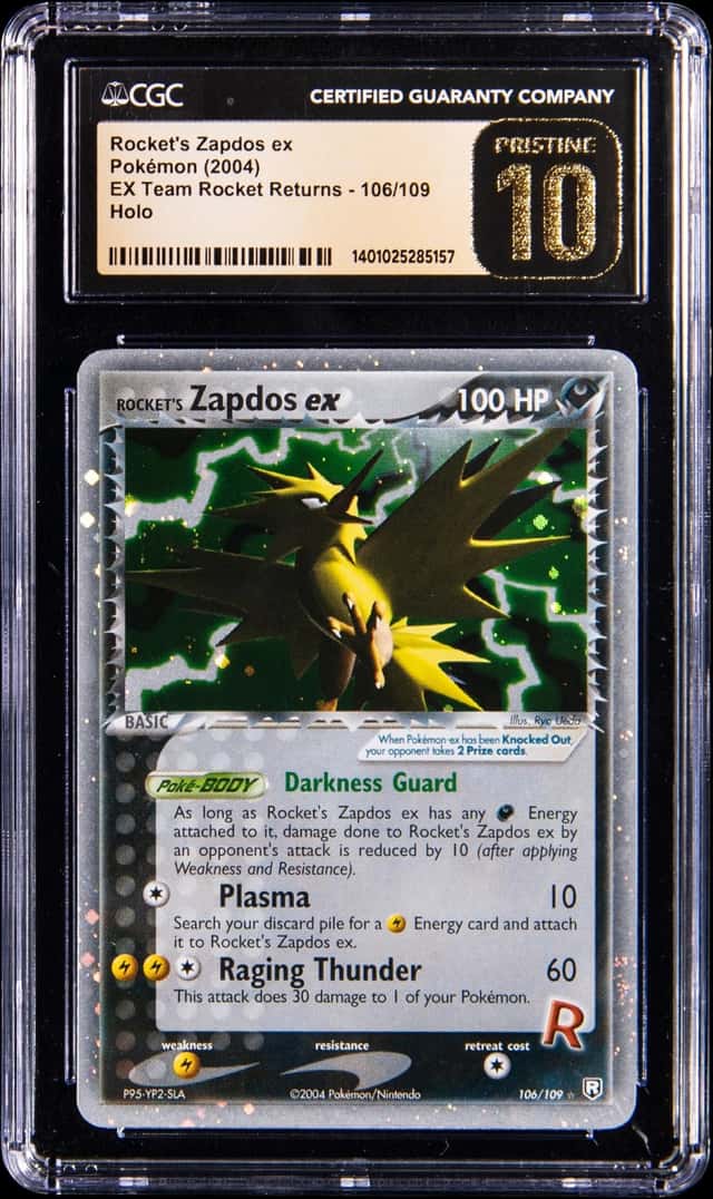 Rocket's Zapdos EX
