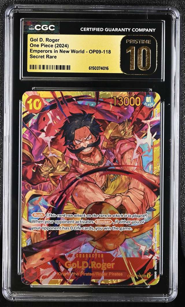 Gol.D.Roger GOLD MANGA ART SEC