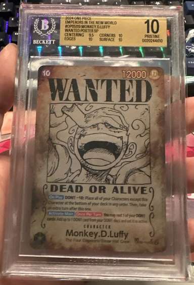 Monkey.D.Luffy WANTED POSTER SP