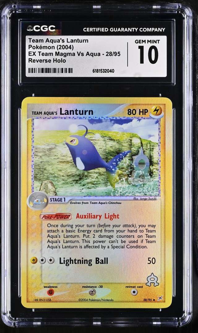 Team Aqua's Lanturn