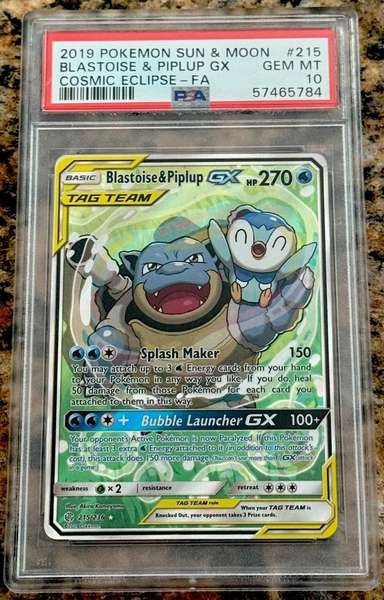 Blastoise & Piplup GX