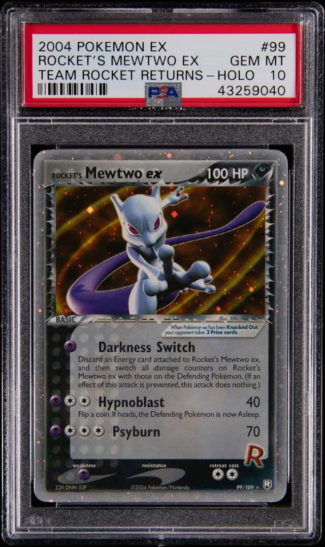 Rocket's Mewtwo EX
