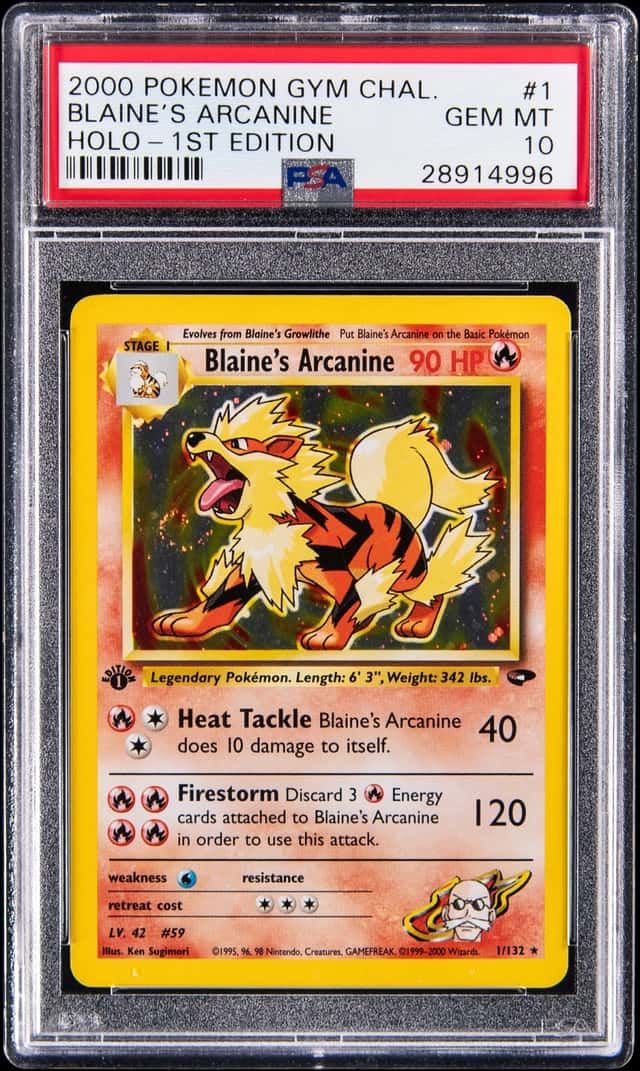 Blaine's Arcanine