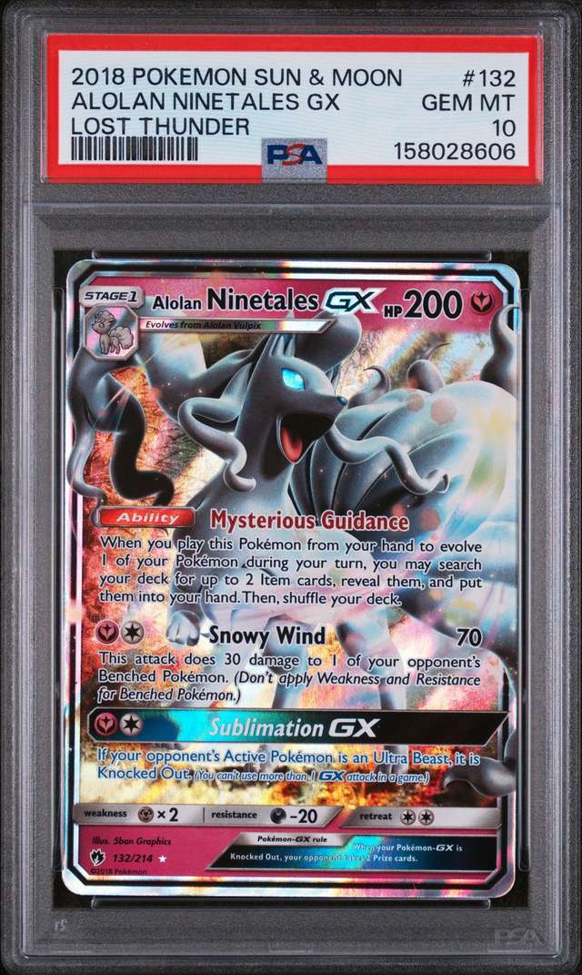 Alolan Ninetales GX